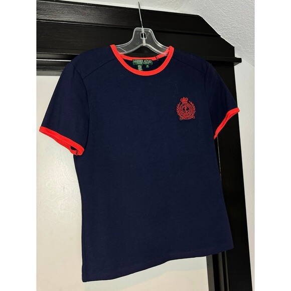 Vintage VTG Lauren Active Ralph Lauren T-shirt Womens Size Medium - Picture 3 of 8